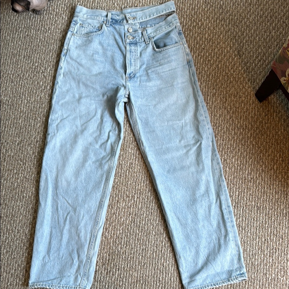 AGOLDE Light Blue Denim Jeans